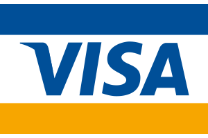 Visa: Weltweit akzeptierte Kreditkarte für sicheres Bezahlen. Visa Zahlungsmittel Logo